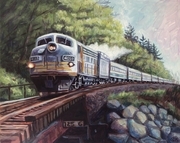 Heritage Train at 101 Steps, Ocean Park Surrey